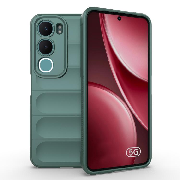 Magic Shield TPU + Flannel Phone Case, For vivo Y31 5G Global / Y21d 4G Global, For vivo Y400 5G Global