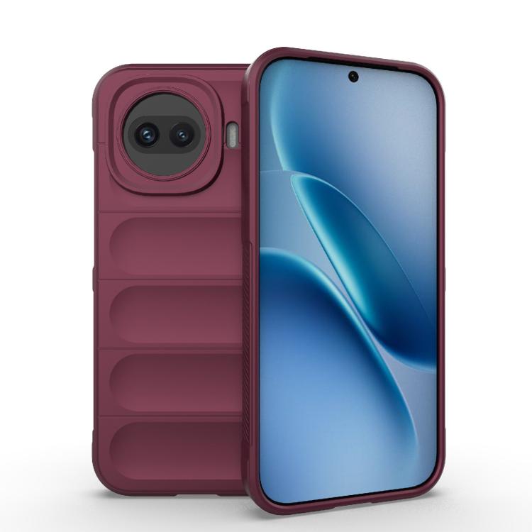 Magic Shield TPU + Flannel Phone Case, For vivo Y05 4G Global/Y11d 4G, For vivo iQOO Z11 Turbo 5G