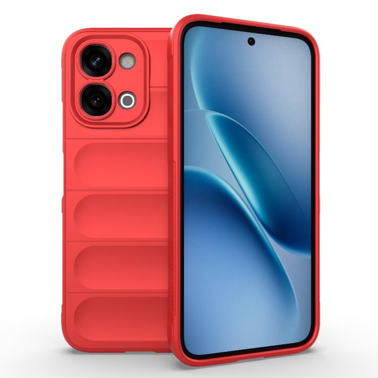 Magic Shield TPU + Flannel Phone Case, For vivo V70 FE 5G Global, For vivo iQOO Z11x 5G India