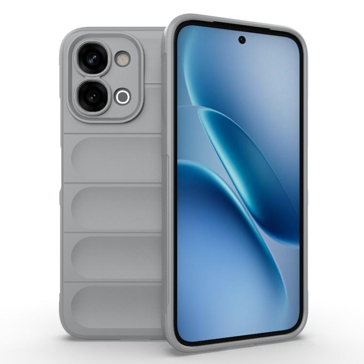 Magic Shield TPU + Flannel Phone Case, For vivo V70 FE 5G Global, For vivo iQOO Z11x 5G India