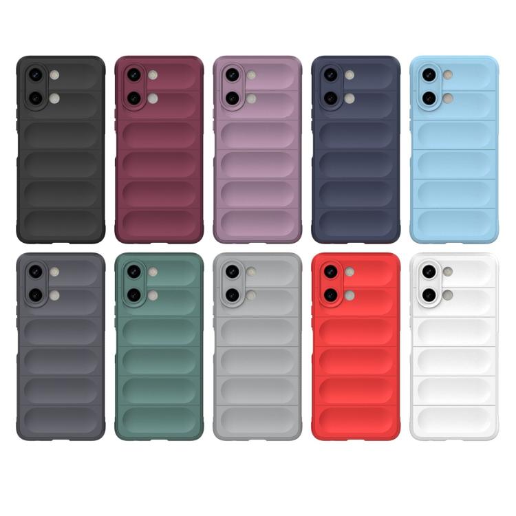 Magic Shield TPU + Flannel Phone Case, For vivo Y05 4G Global/Y11d 4G, For vivo iQOO Z11 Turbo 5G
