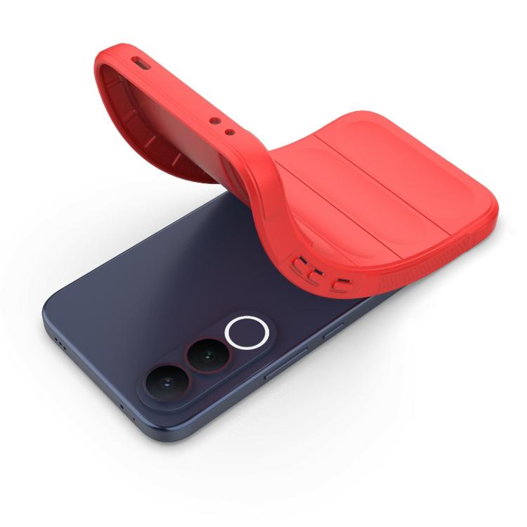 Magic Shield TPU + Flannel Phone Case, For vivo V70 FE 5G Global, For vivo iQOO Z11x 5G India