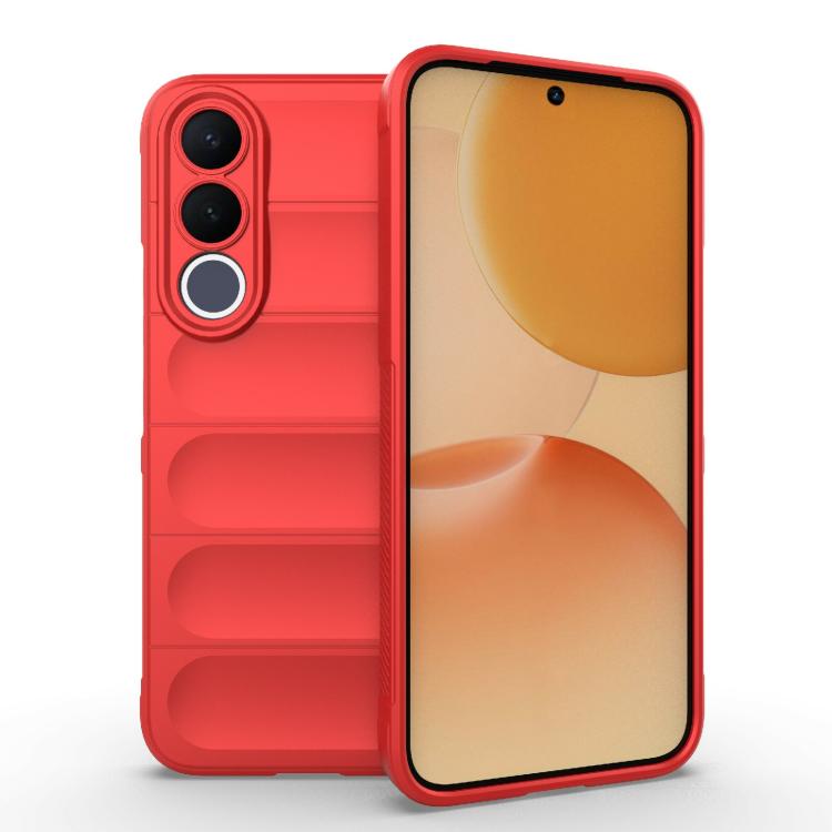 Magic Shield TPU + Flannel Phone Case, For vivo V70 FE 5G Global, For vivo iQOO Z11x 5G India