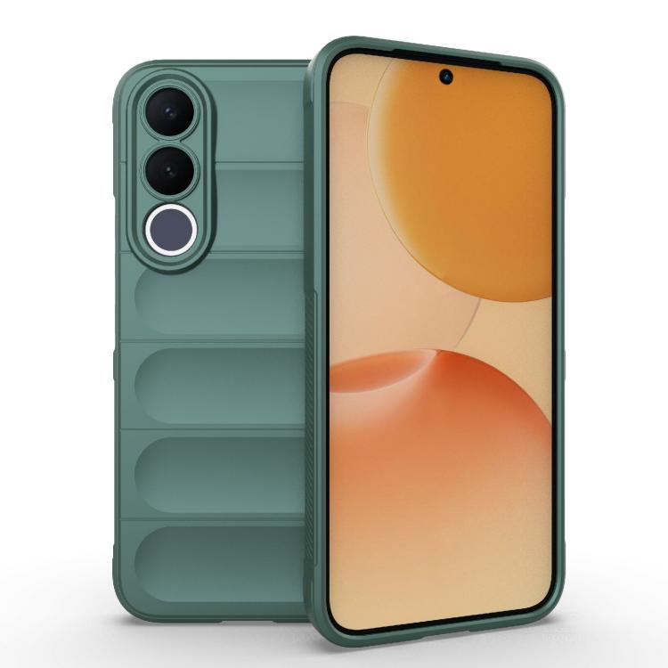 Magic Shield TPU + Flannel Phone Case, For vivo V70 FE 5G Global, For vivo iQOO Z11x 5G India