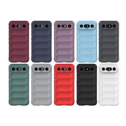 Magic Shield TPU + Flannel Phone Case, For vivo S50 Pro mini / X300 FE 5G Russia, For vivo T5 Pro 5G Global
