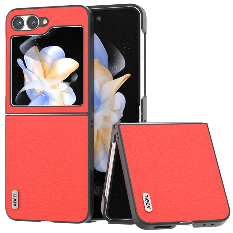 ABEEL Genuine Leather Luolai Series Phone Case, For Samsung Galaxy Z Flip6, For Samsung Galaxy Z Fold6, For Samsung Galaxy Z Fold5, For Samsung Galaxy Z Flip5 Samsung Accessories - APEXEL INDIA - Mobile Lens - Mobile Camera Lens - Cellphone Accessories - Phone Lens - Smartphone Lens