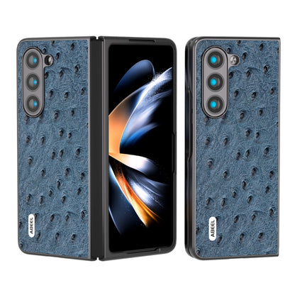 ABEEL Genuine Leather Ostrich Texture Phone Case, For Samsung Galaxy Z Flip6, For Samsung Galaxy Z Fold6, For Samsung Galaxy Z Fold5, For Samsung Galaxy Z Flip5 Samsung Accessories - APEXEL INDIA - Mobile Lens - Mobile Camera Lens - Cellphone Accessories - Phone Lens - Smartphone Lens