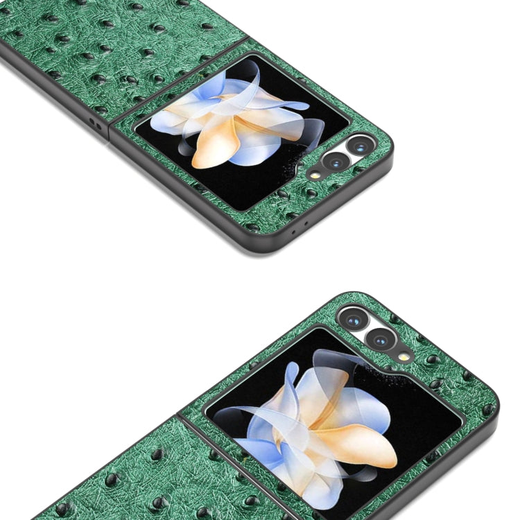ABEEL Genuine Leather Ostrich Texture Phone Case, For Samsung Galaxy Z Flip6, For Samsung Galaxy Z Fold6, For Samsung Galaxy Z Fold5, For Samsung Galaxy Z Flip5 Samsung Accessories - APEXEL INDIA - Mobile Lens - Mobile Camera Lens - Cellphone Accessories - Phone Lens - Smartphone Lens