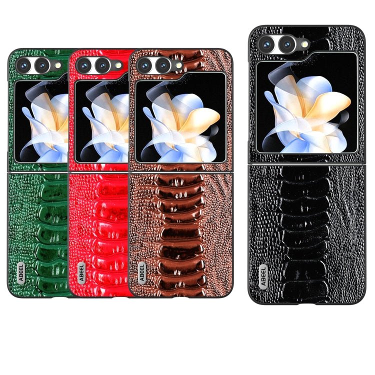 ABEEL Genuine Leather Weilai Series Phone Case, For Samsung Galaxy Z Flip6, For Samsung Galaxy Z Fold6, For Samsung Galaxy Z Fold5, For Samsung Galaxy Z Flip5 Samsung Accessories - APEXEL INDIA - Mobile Lens - Mobile Camera Lens - Cellphone Accessories - Phone Lens - Smartphone Lens