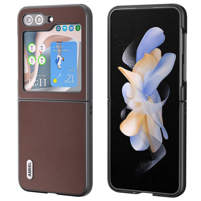 ABEEL Genuine Leather Xiaoya Series Phone Case, For Samsung Galaxy Z Flip6, For Samsung Galaxy Z Fold6, For Samsung Galaxy Z Fold5, For Samsung Galaxy Z Flip5 Samsung Accessories - APEXEL INDIA - Mobile Lens - Mobile Camera Lens - Cellphone Accessories - Phone Lens - Smartphone Lens