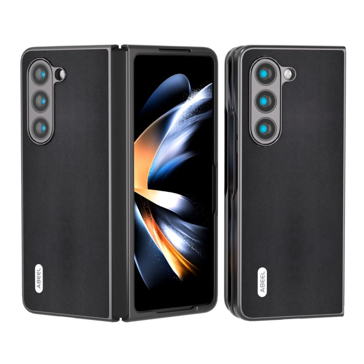 ABEEL Genuine Leather Xiaoya Series Phone Case, For Samsung Galaxy Z Flip6, For Samsung Galaxy Z Fold6, For Samsung Galaxy Z Fold5, For Samsung Galaxy Z Flip5 Samsung Accessories - APEXEL INDIA - Mobile Lens - Mobile Camera Lens - Cellphone Accessories - Phone Lens - Smartphone Lens