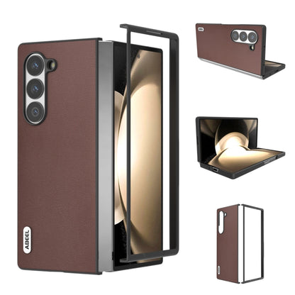 ABEEL Genuine Leather Xiaoya Series Phone Case, For Samsung Galaxy Z Flip6, For Samsung Galaxy Z Fold6, For Samsung Galaxy Z Fold5, For Samsung Galaxy Z Flip5 Samsung Accessories - APEXEL INDIA - Mobile Lens - Mobile Camera Lens - Cellphone Accessories - Phone Lens - Smartphone Lens
