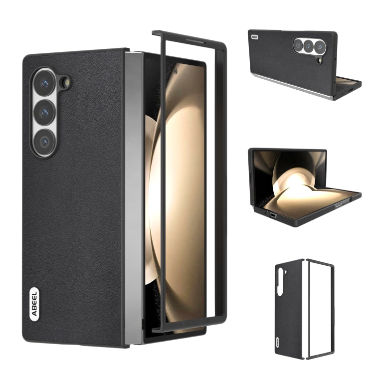 ABEEL Genuine Leather Xiaoya Series Phone Case, For Samsung Galaxy Z Flip6, For Samsung Galaxy Z Fold6, For Samsung Galaxy Z Fold5, For Samsung Galaxy Z Flip5 Samsung Accessories - APEXEL INDIA - Mobile Lens - Mobile Camera Lens - Cellphone Accessories - Phone Lens - Smartphone Lens