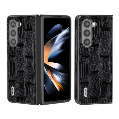 ABEEL Genuine Leather Mahjong Texture Series Phone Case, For Samsung Galaxy Z Flip5, For Samsung Galaxy Z Fold5 Samsung Accessories - APEXEL INDIA - Mobile Lens - Mobile Camera Lens - Cellphone Accessories - Phone Lens - Smartphone Lens