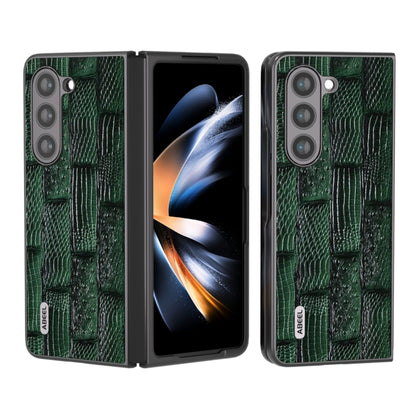 ABEEL Genuine Leather Mahjong Texture Series Phone Case, For Samsung Galaxy Z Flip5, For Samsung Galaxy Z Fold5 Samsung Accessories - APEXEL INDIA - Mobile Lens - Mobile Camera Lens - Cellphone Accessories - Phone Lens - Smartphone Lens