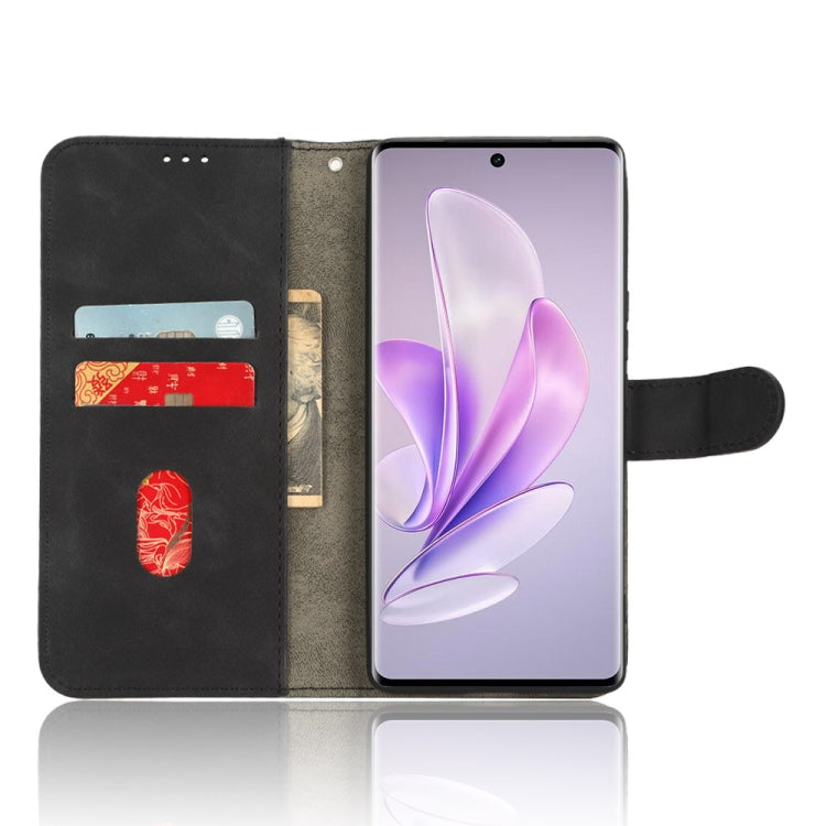 Skin Feel Magnetic Flip Leather Phone Case, For vivo S17 5G, For vivo Y100 5G