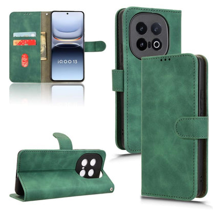 Skin Feel Magnetic Flip Leather Phone Case, For vivo Y04 4G, For vivo V50, For vivo iQOO 13, For vivo Y19s 4G Global