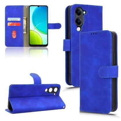 Skin Feel Magnetic Flip Leather Phone Case, For vivo Y04 4G, For vivo V50, For vivo iQOO 13, For vivo Y19s 4G Global