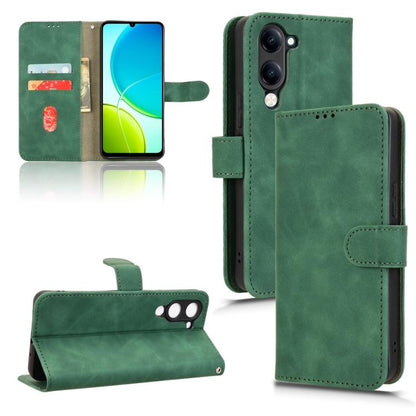 Skin Feel Magnetic Flip Leather Phone Case, For vivo Y04 4G, For vivo V50, For vivo iQOO 13, For vivo Y19s 4G Global
