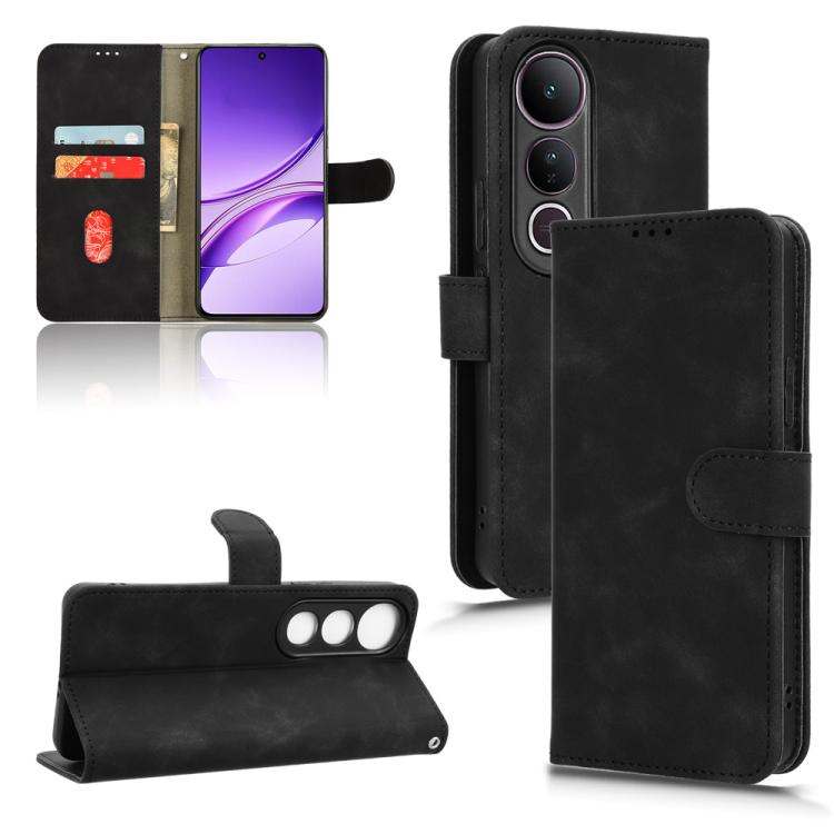 Skin Feel Magnetic Flip Leather Phone Case, For vivo V60 5G, For vivo S30 Pro mini, For vivo V50 Lite 4G / 5G Global, For vivo Y29 4G Global