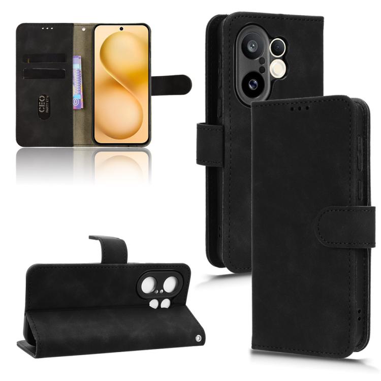 Skin Feel Magnetic Flip Leather Phone Case, For vivo V60 5G, For vivo S30 Pro mini, For vivo V50 Lite 4G / 5G Global, For vivo Y29 4G Global