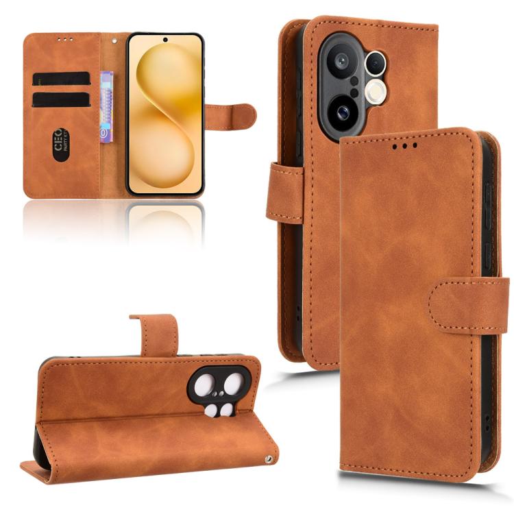 Skin Feel Magnetic Flip Leather Phone Case, For vivo V60 5G, For vivo S30 Pro mini, For vivo V50 Lite 4G / 5G Global, For vivo Y29 4G Global