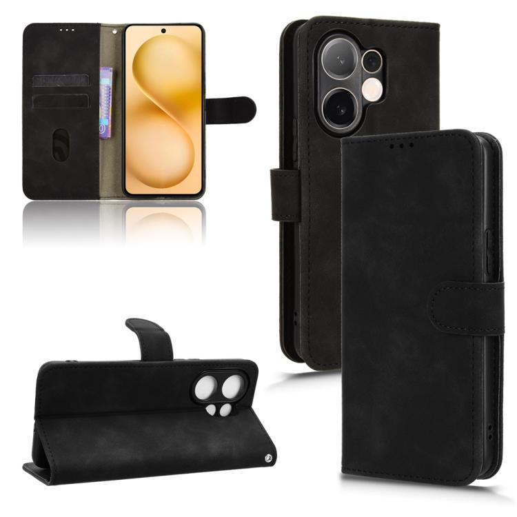 Skin Feel Magnetic Flip Leather Phone Case, For vivo V60 5G, For vivo S30 Pro mini, For vivo V50 Lite 4G / 5G Global, For vivo Y29 4G Global