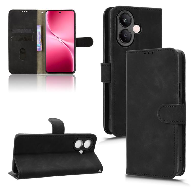 Skin Feel Magnetic Flip Leather Phone Case, For vivo X300, For vivo V60 Lite 4G / 5G, For vivo Y31 5G 2025, For vivo Y400 5G Global
