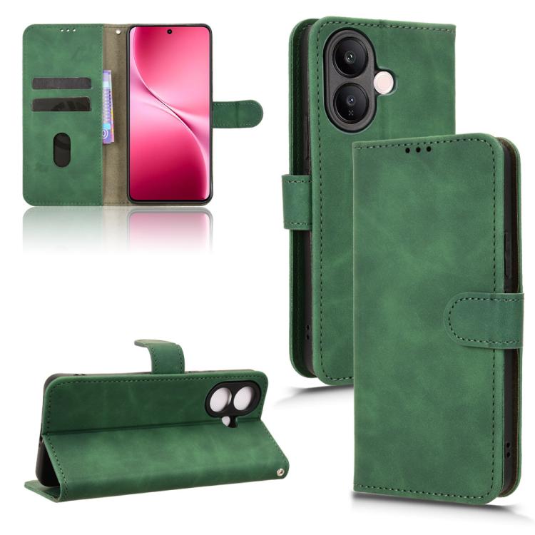 Skin Feel Magnetic Flip Leather Phone Case, For vivo X300, For vivo V60 Lite 4G / 5G, For vivo Y31 5G 2025, For vivo Y400 5G Global