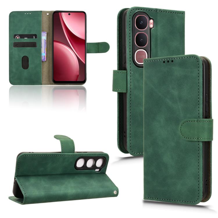 Skin Feel Magnetic Flip Leather Phone Case, For vivo X300, For vivo V60 Lite 4G / 5G, For vivo Y31 5G 2025, For vivo Y400 5G Global