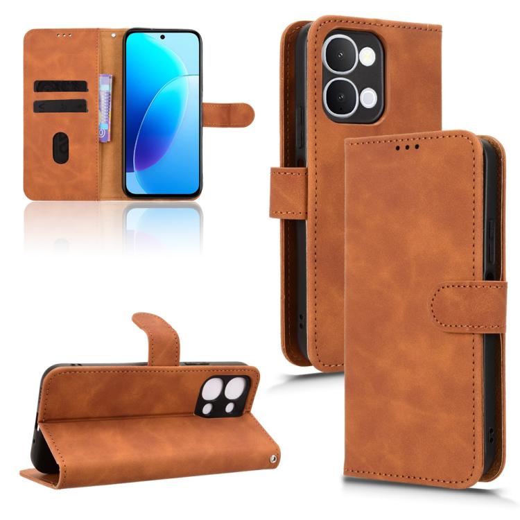 Skin Feel Magnetic Flip Leather Phone Case, For vivo Y500i 5G, For vivo S50 Pro mini 5G, For vivo iQOO 15, For vivo X300 Pro