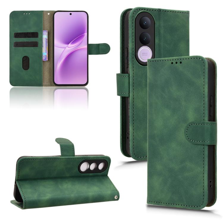 Skin Feel Magnetic Flip Leather Phone Case, For vivo Y600 Pro 5G, For vivo T5 Pro 5G, For vivo Y21 5G 2026 / Y05 4G, For vivo V70 FE 5G