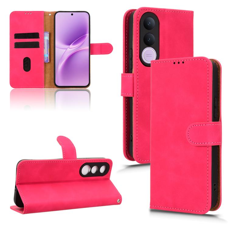 Skin Feel Magnetic Flip Leather Phone Case, For vivo Y600 Pro 5G, For vivo T5 Pro 5G, For vivo Y21 5G 2026 / Y05 4G, For vivo V70 FE 5G
