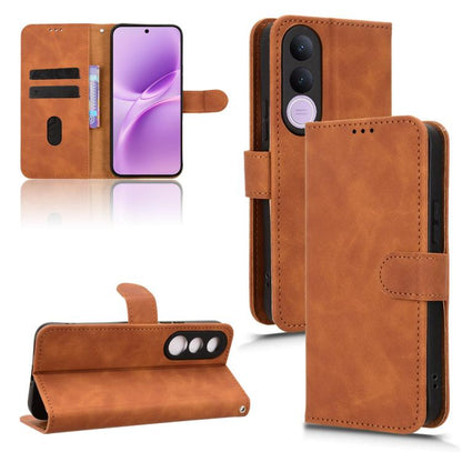 Skin Feel Magnetic Flip Leather Phone Case, For vivo Y600 Pro 5G, For vivo T5 Pro 5G, For vivo Y21 5G 2026 / Y05 4G, For vivo V70 FE 5G