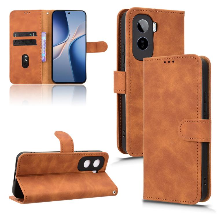 Skin Feel Magnetic Flip Leather Phone Case, For vivo Y600 Pro 5G, For vivo T5 Pro 5G, For vivo Y21 5G 2026 / Y05 4G, For vivo V70 FE 5G