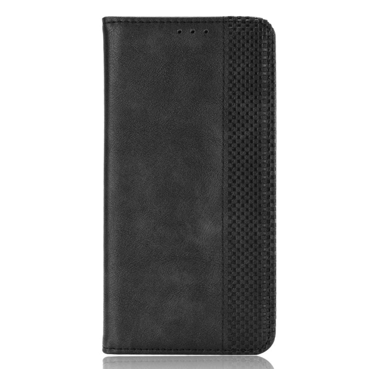 Magnetic Buckle Retro Texture Leather Phone Case, For vivo Y100 5G, For vivo Y33T / Y33s / Y21 / Y21s, For vivo Y33T 2023 V2317A
