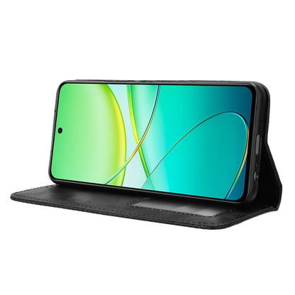 Magnetic Buckle Retro Texture Leather Phone Case, For vivo Y58 5G, For vivo S19 Pro 5G / V40 5G, For vivo S19 5G, For vivo Y28 4G, For vivo X100 Ultra 5G, For vivo Y38 5G / Y200i 5G