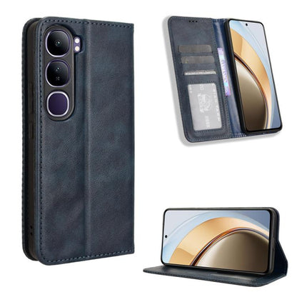Magnetic Buckle Retro Texture Leather Phone Case, For vivo X200 Pro mini 5G, For vivo X200 Pro 5G, For vivo V40 Lite 4G / 5G IDN, For vivo V40e 5G / iQOO Z9S 5G, For vivo T3 Pro 5G / iQOO Z9S Pro 5G, For vivo V30e 5G / V40 Lite 5G