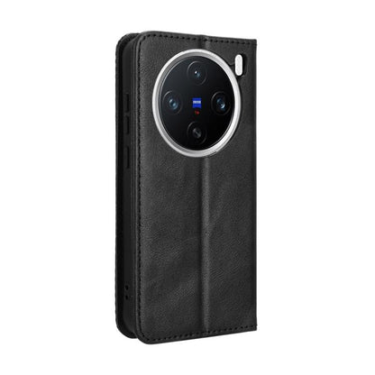 Magnetic Buckle Retro Texture Leather Phone Case, For vivo X200 Pro mini 5G, For vivo X200 Pro 5G, For vivo V40 Lite 4G / 5G IDN, For vivo V40e 5G / iQOO Z9S 5G, For vivo T3 Pro 5G / iQOO Z9S Pro 5G, For vivo V30e 5G / V40 Lite 5G