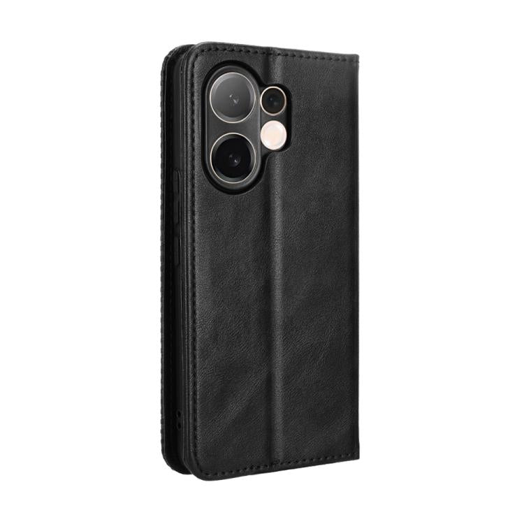 Magnetic Buckle Retro Texture Leather Phone Case, For vivo V60 5G, For vivo X200 FE / S30 Pro mini, For vivo X200s 5G, For vivo T4 5G / iQOO Z10 5G Global, For vivo X200 Ultra 5G, For vivo V50 Lite 5G / 4G