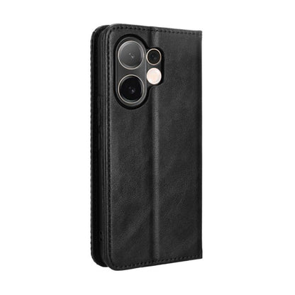 Magnetic Buckle Retro Texture Leather Phone Case, For vivo V60 5G, For vivo X200 FE / S30 Pro mini, For vivo X200s 5G, For vivo T4 5G / iQOO Z10 5G Global, For vivo X200 Ultra 5G, For vivo V50 Lite 5G / 4G
