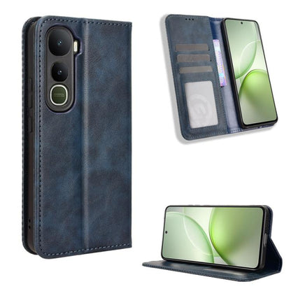 Magnetic Buckle Retro Texture Leather Phone Case, For vivo iQOO 15 5G, For vivo X300 Pro, For vivo X300, For vivo V60 Lite 4G / 5G, For vivo Y31 5G 2025, For vivo Y400 4G / 5G / iQOO Z10 Lite 4G