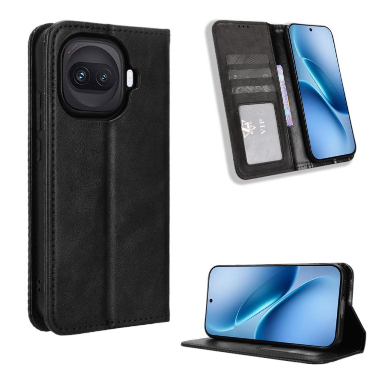Magnetic Buckle Retro Texture Leather Phone Case, For vivo Y21 5G / Y05 4G, For vivo V70 FE 5G, For vivo V70 5G / V70 Elite 5G, For vivo iQOO Z11 Turbo 5G / 15R 5G, For vivo Y31d 4G / Y500i 5G, For vivo Y500 Pro 5G