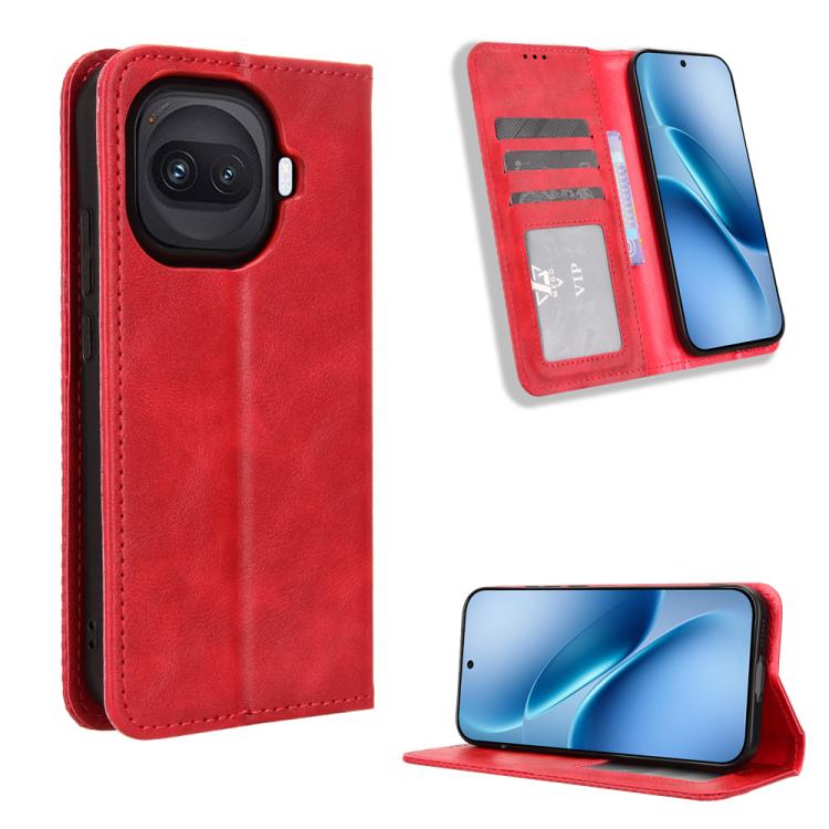 Magnetic Buckle Retro Texture Leather Phone Case, For vivo Y21 5G / Y05 4G, For vivo V70 FE 5G, For vivo V70 5G / V70 Elite 5G, For vivo iQOO Z11 Turbo 5G / 15R 5G, For vivo Y31d 4G / Y500i 5G, For vivo Y500 Pro 5G