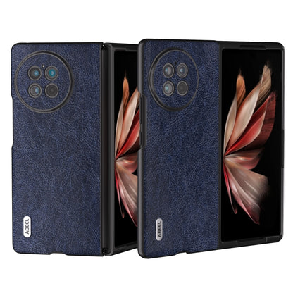 ABEEL Retro Litchi Texture PU Phone Case, For vivo X Flip, For vivo X Fold2 OPPO &amp; vivo Accessories - APEXEL INDIA - Mobile Lens - Mobile Camera Lens - Cellphone Accessories - Phone Lens - Smartphone Lens
