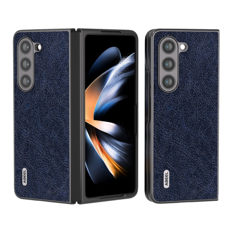 ABEEL Retro Litchi Texture PU Phone Case, For Samsung Galaxy Z Flip5, For Samsung Galaxy Z Fold5 engabe3721 Samsung Accessories - APEXEL INDIA - Mobile Lens - Mobile Camera Lens - Cellphone Accessories - Phone Lens - Smartphone Lens