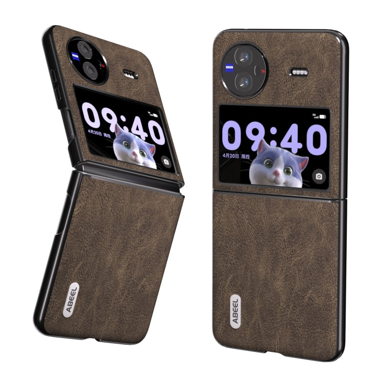 ABEEL Dream Litchi Texture PU Phone Case, For vivo X Flip, For vivo X Fold2 OnePlus & OPPO Accessories - APEXEL INDIA - Mobile Lens - Mobile Camera Lens - Cellphone Accessories - Phone Lens - Smartphone Lens