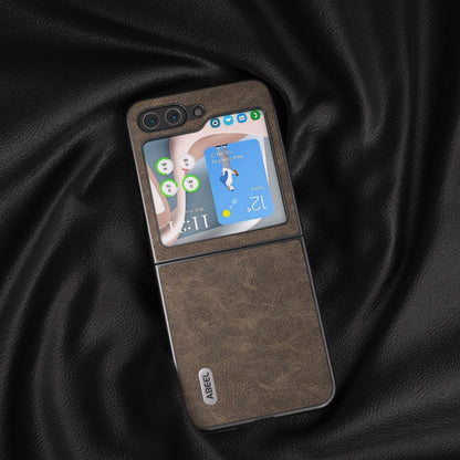 ABEEL Dream Litchi Texture PU Phone Case, For Samsung Galaxy Z Flip5, For Samsung Galaxy Z Fold5 engabe3722 Samsung Accessories - APEXEL INDIA - Mobile Lens - Mobile Camera Lens - Cellphone Accessories - Phone Lens - Smartphone Lens