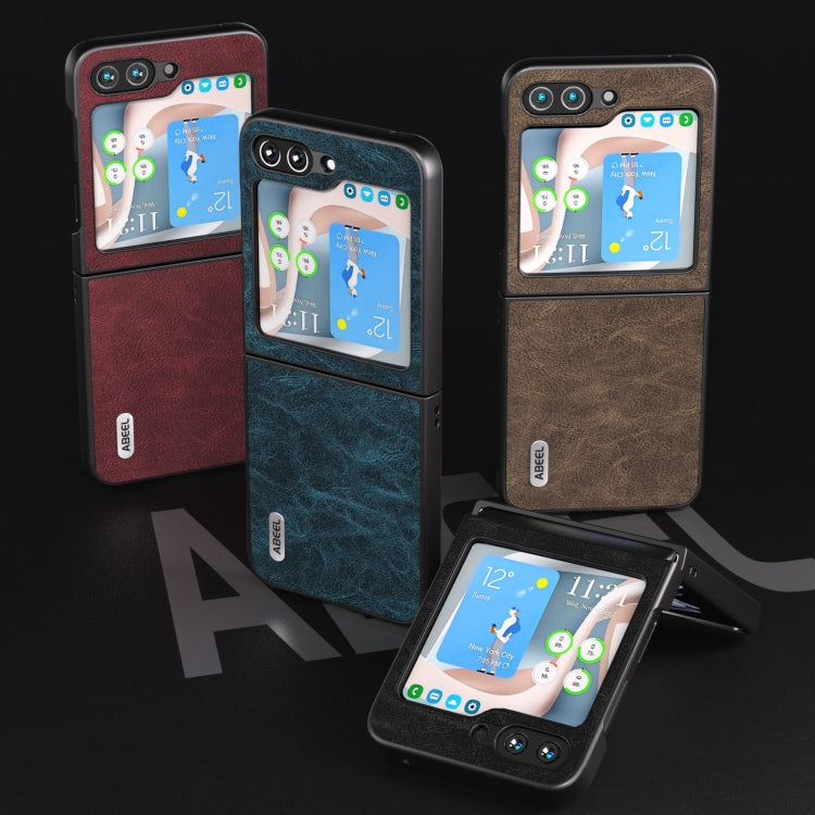 ABEEL Dream Litchi Texture PU Phone Case, For Samsung Galaxy Z Flip5, For Samsung Galaxy Z Fold5 engabe3722 Samsung Accessories - APEXEL INDIA - Mobile Lens - Mobile Camera Lens - Cellphone Accessories - Phone Lens - Smartphone Lens