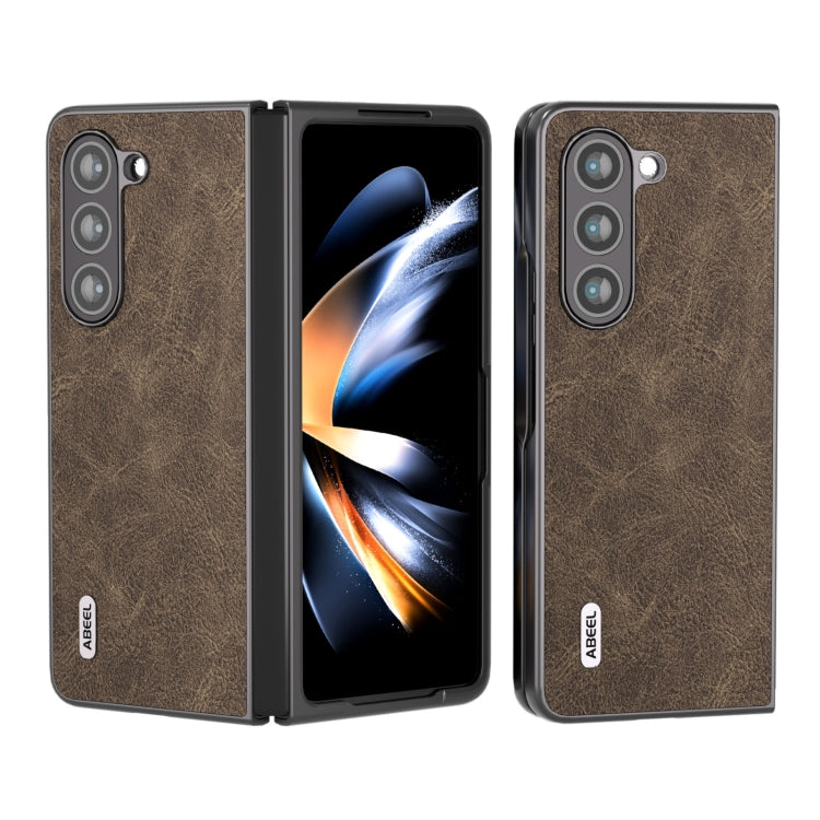 ABEEL Dream Litchi Texture PU Phone Case, For Samsung Galaxy Z Flip5, For Samsung Galaxy Z Fold5 engabe3722 Samsung Accessories - APEXEL INDIA - Mobile Lens - Mobile Camera Lens - Cellphone Accessories - Phone Lens - Smartphone Lens